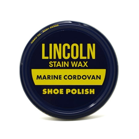 Lincoln Stain Wax Shoe Polish 2 1/8 oz - Marine