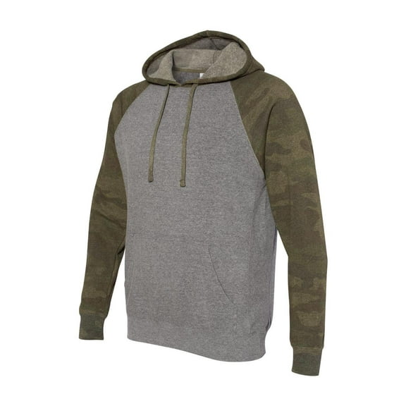 Independent Trading Co. - Unisex Special Blend Raglan Hooded Sweatshirt - PRM33SBP