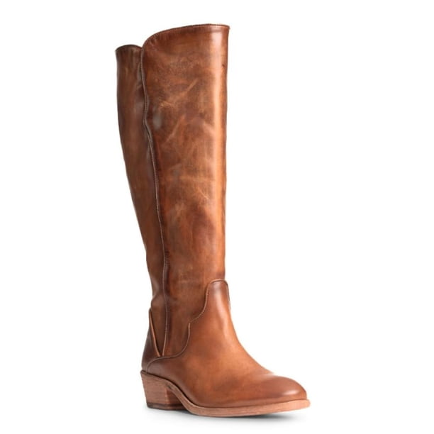 Botas Frye Carson Riping, altas y anchas, para mujer, color caramelo, 5,5 m