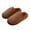 Brown, variant on Winter Fuzzy Slippers For Women Cozy Memory Foam House Shoes Soft Knit Non- Indoor Slippers Coffee 38 -39