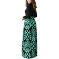 thumbnail image 4 of Aiyino Women's Maxi Dresses Long Sleeve Casual Long Dresses Loose with Pockets, 4 of 7