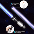 thumbnail image 3 of Sable Par Star Galaxy Wars Espada Luz Sonido Cambia Color 2p Xtellar multicolor, 3 of 3