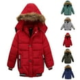 thumbnail image 3 of Mercatoo Boys Long Puffer Warm Coat Hooded Waterproo1 Insulated Winter Down Jacket Kids Outdoor Windproof Outerwear with Pocket, 3 of 3