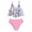 j-455Red338, variant on MEZZALL Child Kids Girls Floral Print 2 Piece Swimsuit Swimwear Hawaiian Swimming Surfing Bathing Suit Cute Bikini Set Comfort Summer Resort Beach Bathing Suit