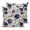 Navy,Cream,Indigo, variant on Pillow Covers 26x26 Set of 2, Navy Indigo Florals Throw Pillow Covers Decorative Couch Cushion Cover, Farmhouse Botanical Peonies Leaves Microfiber Soft Square Pillowcases for Bedroom Living Room