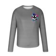 thumbnail image 4 of Qingpeng Mens T Shirts Graphic Print Tops Long Sleeve Shirt Casual Workout Slim Fit Tees Shirt Fall Pullovers Shirt, 4 of 4