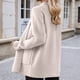 thumbnail image 5 of Ailaofu Women's Casual Open Front Sweater Long Sleeve Rib Knit Cardigan, 5 of 5
