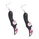 thumbnail image 2 of Pendientes góticos, pendientes colgantes, joyería, dijes, pendientes para disfraz de Halloween Estilo B, 2 of 9
