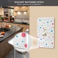 thumbnail image 5 of Yayeee Toggle Light Switch Wall Plate 1-Gang 4.5"x2.7" Home Decorative Outlet Cover, White Retro Pattern, 5 of 7