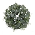 thumbnail image 1 of Artificial Wreath Durable Large Green Leaf Wreath for Farmhouse Window Wall A, 1 of 8