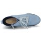 thumbnail image 4 of Botines Allegra K de tacón grueso con Cordón Y cremallera para Mujeres Azul vaquero 37, 4 of 5