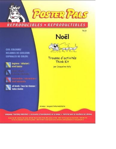 French Reproducible Teaching Activities for the FSL Classroom -Noël Think Kit