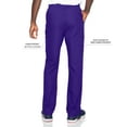 thumbnail image 3 of Landau Essentials Relaxed Fit 7-Pocket Elastic Cargo Scrub Pants for Men 8555, 3 of 6