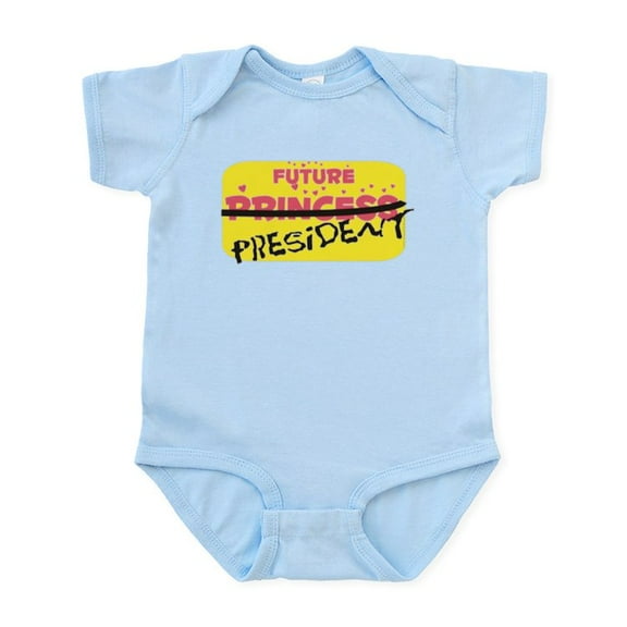 CafePress - Future President Infant Bodysuit - Baby Light Bodysuit, Size Newborn - 24 Months
