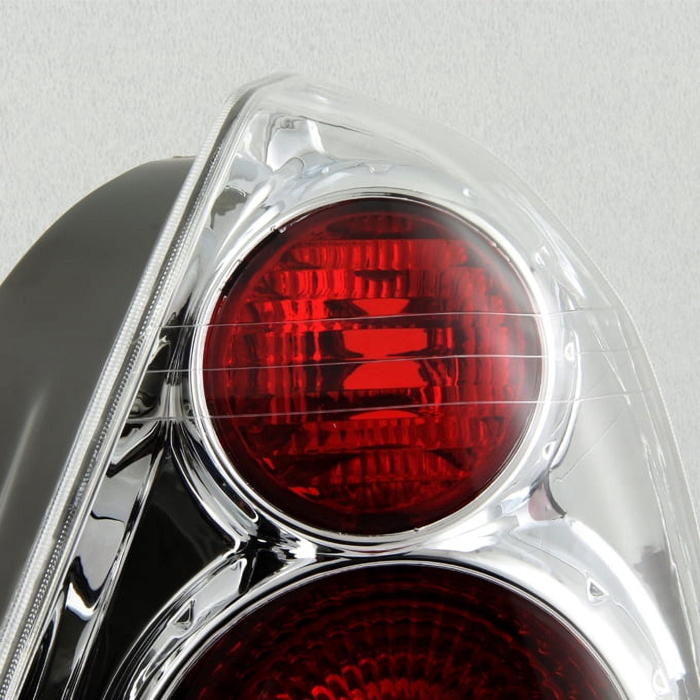 AKKON - For 05-06 Nissan Altima Chrome Bezel OE Direct Replacement Tail Brake Lights Lamp L+R