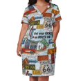 thumbnail image 3 of -JP3933 Loose Pocket Dress evening dress women summer dress woman 2025 trendy, 3 of 7