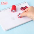thumbnail image 4 of Borrador de forma linda de dibujos animados del Capitán América de Spider-Man Borrador de papelería creativo, fácil de borrar y que altera la diversión, 4 of 5