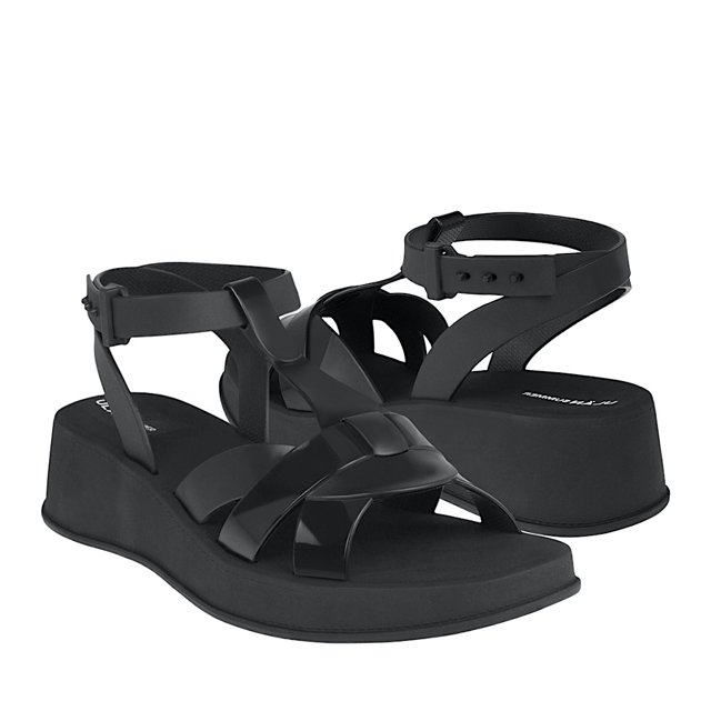 SANDALIAS DAMA ULAN 2780 SINTÉTICO NEGRO