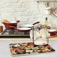 thumbnail image 2 of GZHJMY Vintage Cute Cats Absorbent Dish Drying Mat Microfiber Kitchen Countertop Table Protector Multi-Purpose Counter Rack Sink Drainer Pad (16 x 18 Inches), 2 of 6