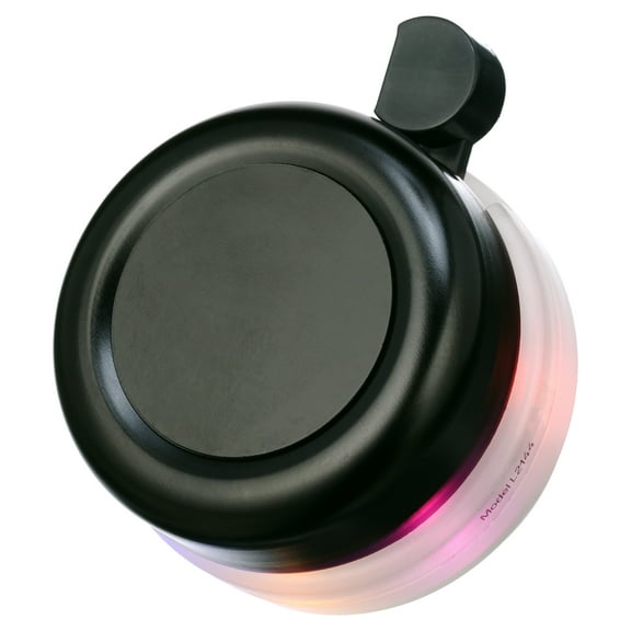 Brightz Black Bicycle Bell with Lights, Product Length 2.5 in, Weight .25 lb, 1 Count, Multi-Color