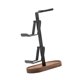 thumbnail image 2 of Controlador y auricular soporte de soporte de soporte de auriculares Base de madera Base de madera Organizador de almacenamiento de auriculares Men, 2 of 10