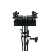 Zenison Latin Percussion Conga Drums and Stand 9 & 10 inch Heads Natural Wood