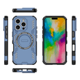 thumbnail image 4 of Funda GANGXUN para iPhone 16 Pro , magnética, resistente a golpes, con soporte, unisex, carga inalámbrica, 4 of 4
