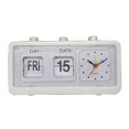 thumbnail image 4 of Retro Calendar Flip Clock Bedside Square Clock with 3 Press Button Household, 4 of 5
