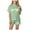 A122-Light Green, variant on Ccpelsie Toddler Girl's 2 Piece Bowknot Outfits Summer Cute Fashion Graphic Tees with Short Sets for Children(Dark Blue,6-7 Years)