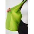 thumbnail image 4 of Blazer manga 3/4 Roman Fashion /Tallas Extras, 12255 (Verde limón) verde lima 36, 4 of 7