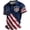 A01, variant on Men's 250 Anniversary USA Shirt, 1776-2026 American Flag Eagle Patriotic Tops for Independence Day 4th of July