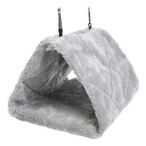 Hanging Bird Warm Cozy Sleeping Bed for Conure Lovebird Cage with Secure Hook Design Pet Bird