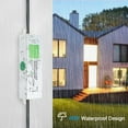 thumbnail image 4 of IP67 Waterproof LED Driver Switch Power Supply Transformer Adapter AC 90V-250V to DC 24V 10W Constant Voltage Output for LED Strip Light Outdoor Lightbox Signboard, 4 of 8