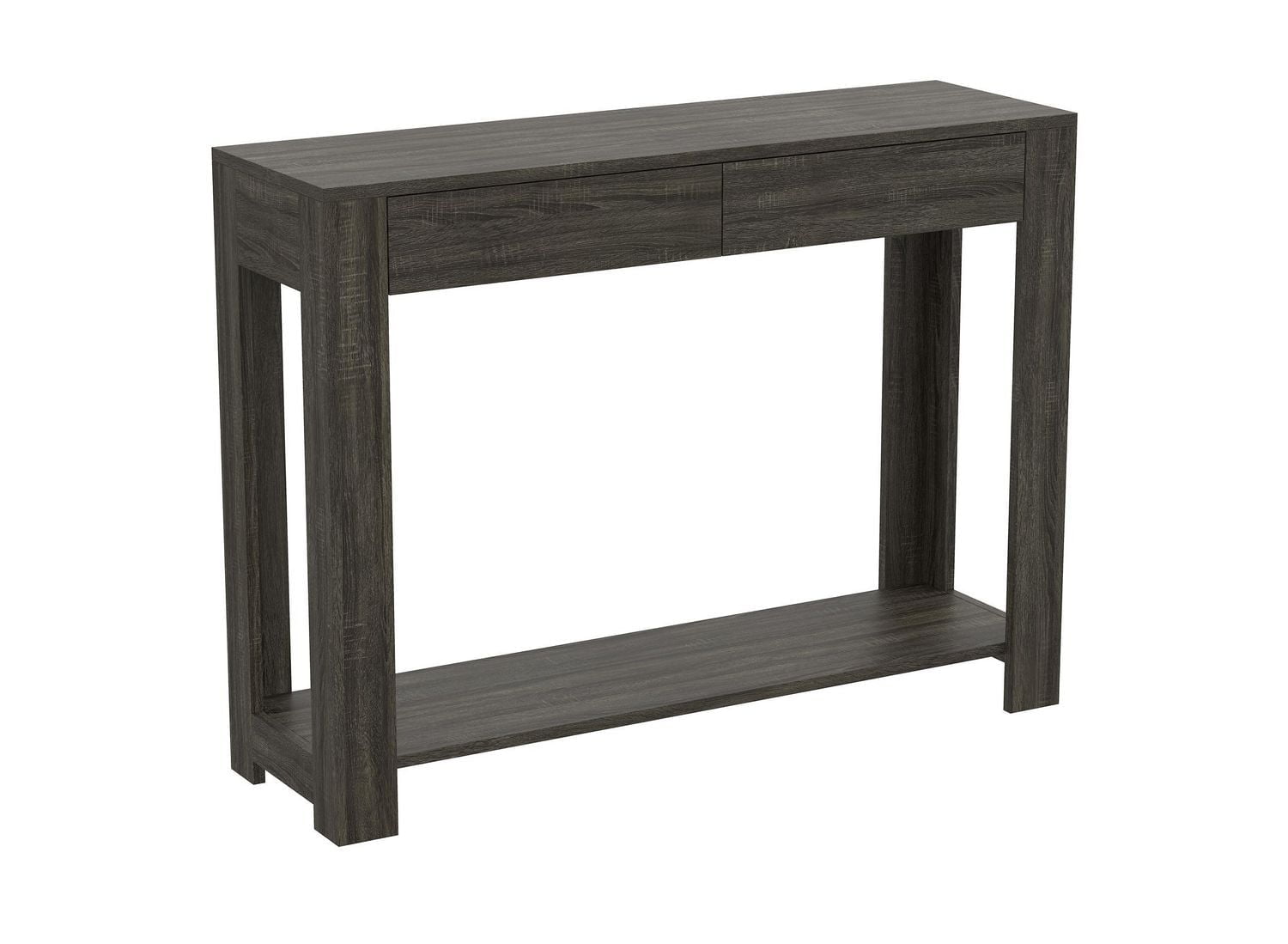 Safdie & Co. Console Table 40" Grey With 2 Drawers