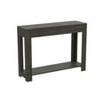 thumbnail image 2 of Safdie & Co. Table Console 40" Grise Avec 2 Tiroirs, 1 Étagère, 2 of 4