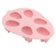 thumbnail image 3 of Molde de silicona con forma de conejo 3D para hornear pasteles, helados y chocolate, color rosa, 3 of 14