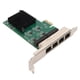 thumbnail image 4 of Tarjeta de red Gigabit, puerto adaptador Ethernet MPCI Express Gigabit Ethernet de 4 puertos PC, es decir, tarjeta de red, rendimiento lleno de energía, 4 of 8