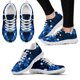 thumbnail image 1 of Zapatillas deportivas polinesias tribales moradas con hibisco para mujer, informales, planas, de malla transpirable, para otoño e invierno, para niñas., 1 of 6