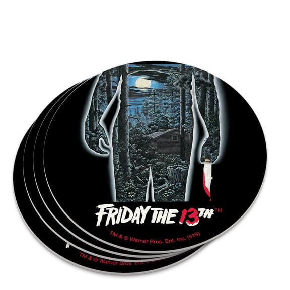 Friday the 13th Poster Novelty Coaster Set