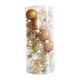 thumbnail image 4 of Adornos navideños BLESIY 24 piezas bolas colgantes de arbol de Navidad Oro, 4 of 8
