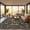 Colorful, variant on Kzaei 5'x7' Floral Scalloped Area Rug for Living Room, Washable Soft Rug with Non-Slip Backing, Large Floral Vintage Distress Print Pattern Carpet, Green