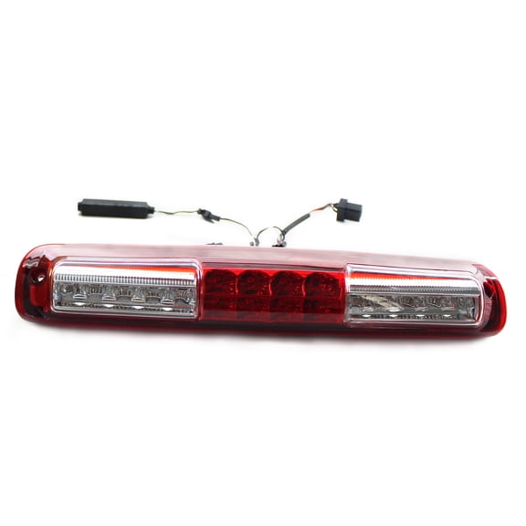 WOLFWO Fits 1999-07 Chevy Silverado GMC Sierra High Mount 3rd Brake Light Red 16525205