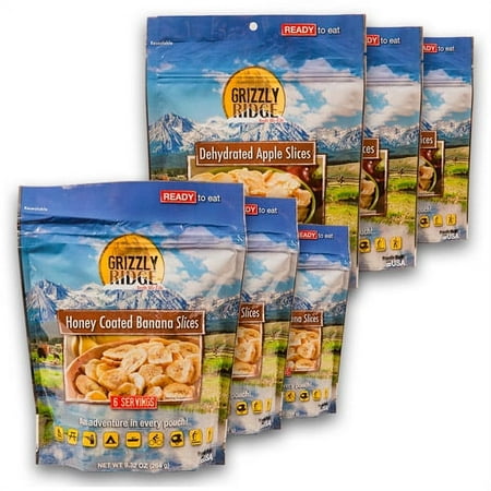 Grizzly Ridge Fruit Variety Snacks, (pac