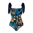 Jsaierl One Piece Bathing Suit for Women Plus Size 2 Piece Vintage