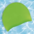 thumbnail image 3 of Green Silicone Swimming Pool or Spa Swim Cap, 3 of 6