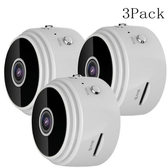 3pack Mini Camera 1080P HD Camera Wireless Hidden WiFi Cameras- Covert Nanny Cam Home Security Surveillance Cam,for Indoor Outdoor Car Small Security Camera