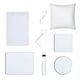 thumbnail image 2 of de 52 piezas en blanco para sublimación, bandera de jardín DIY, alfombrilla de ratón, kit de llavero para transferencia por sublimación,, 2 of 5