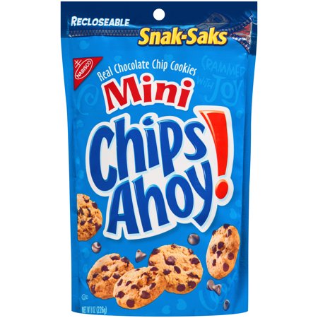 UPC 044000007133 product image for Nabisco Chips Ahoy! Mini Snak-Saks Chocolate Chip Cookies, 8 Oz. | upcitemdb.com