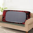 thumbnail image 3 of Renewold Bloody Handprint Cobweb Print Sofa Seat Cushion Cover Individual Couch Cushion Cover Non-Slip Sofa Slipcover Replacement with Elastic Bottom for Kids, Pets, Cats, L, 3 of 5