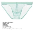 thumbnail image 7 of ruhuadgb Low Rise U Convex Men Briefs Sexy Transparent Net Yarn Panties Daily Wear, 7 of 7